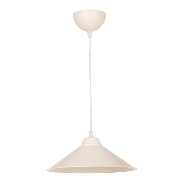 Suspension Hereford en plastique hauteur 48 cm E27 [lux.pro]