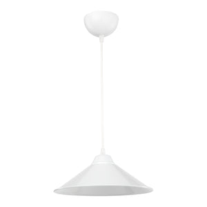 Suspension Hereford en plastique hauteur 48 cm E27 [lux.pro]