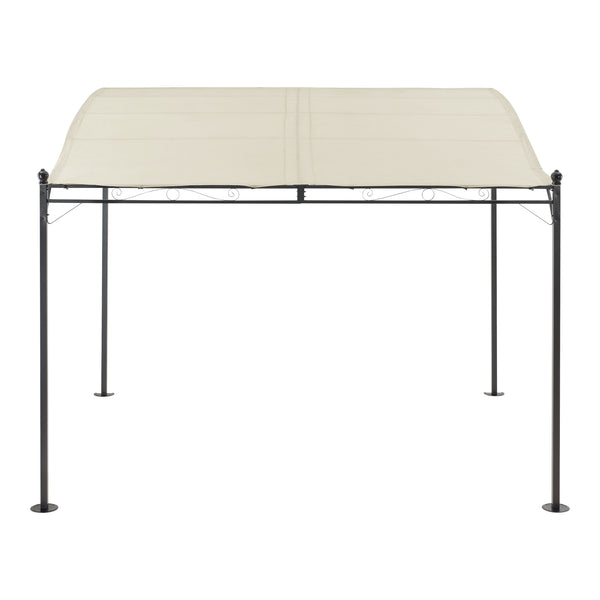 Pergola Teresina Acier Polyester 300 x 250 cm plusieurs couleurs [en.casa]