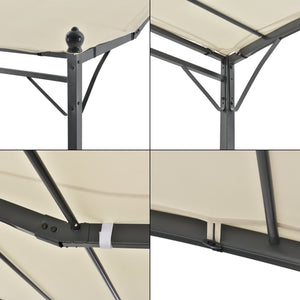 Pergola Teresina Acier Polyester 300 x 250 cm plusieurs couleurs [en.casa]