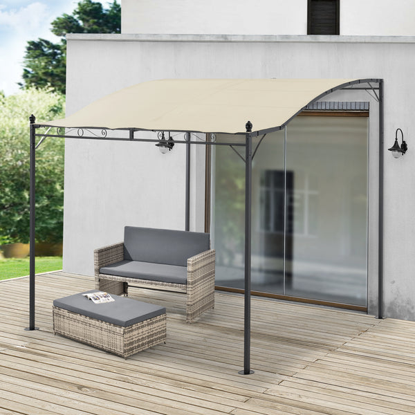 Pergola Teresina Acier Polyester 300 x 250 cm plusieurs couleurs [en.casa]