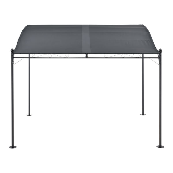 Pergola Teresina Acier Polyester 300 x 250 cm plusieurs couleurs [en.casa]