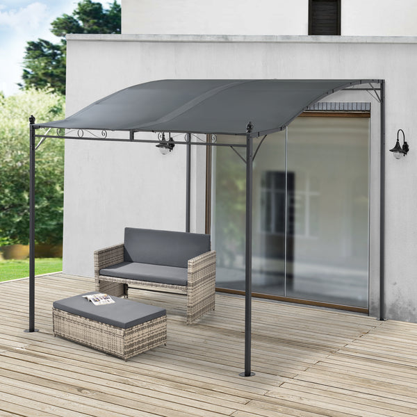 Pergola Teresina Acier Polyester 300 x 250 cm plusieurs couleurs [en.casa]
