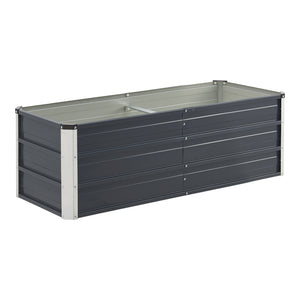 Plate-bande Nijmegen avec entretoise centrale en acier en différentes tailles [en.casa]