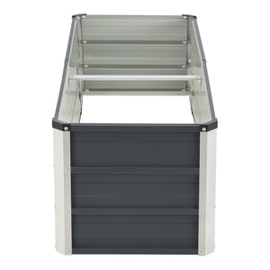 Plate-bande Nijmegen avec entretoise centrale en acier en différentes tailles [en.casa]