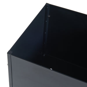 Porte-plantes Porsgrunn Métal [en.casa]