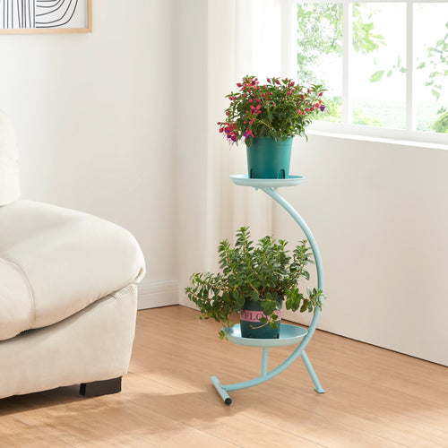 Support de fleurs Aalten 61,5x30x25cm métal [en.casa] - premiumXL