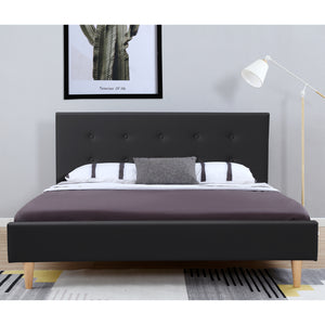 Lit rembourré Estoril en différentes tailles et couleurs Corium en.casa