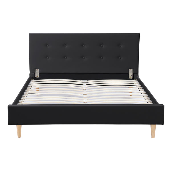 Lit rembourré Estoril en différentes tailles et couleurs Corium en.casa