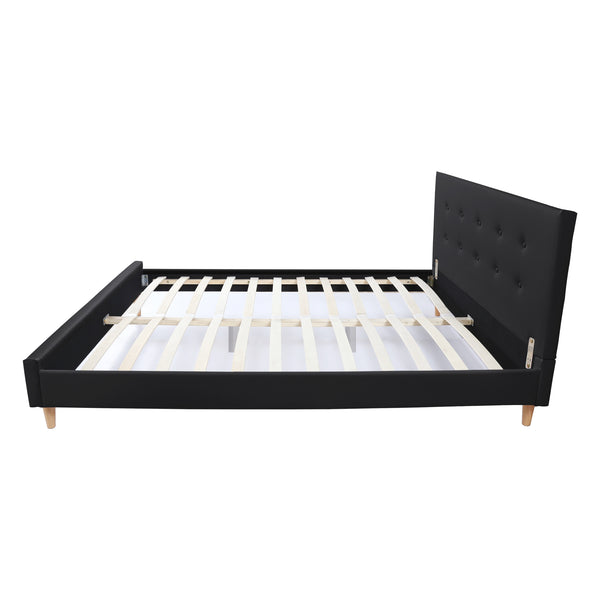 Lit rembourré Estoril en différentes tailles et couleurs Corium en.casa