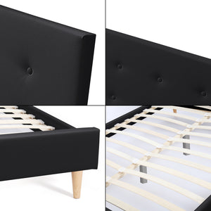 Lit rembourré Estoril en différentes tailles et couleurs Corium en.casa