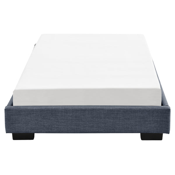 Lit Moderne Rembourré avec Similicuir avec Matelas Corium 
