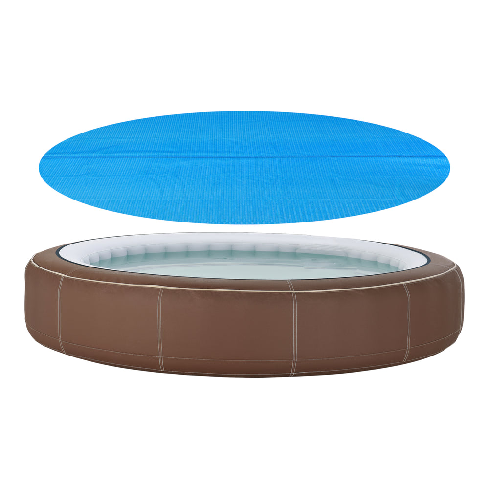 Bâche solaire de piscine ronde [en.casa]