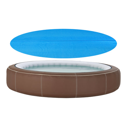 Bâche solaire de piscine ronde [en.casa]