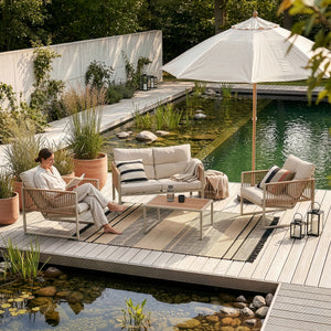 Salon de jardin 4 pièces Karg casa.pro