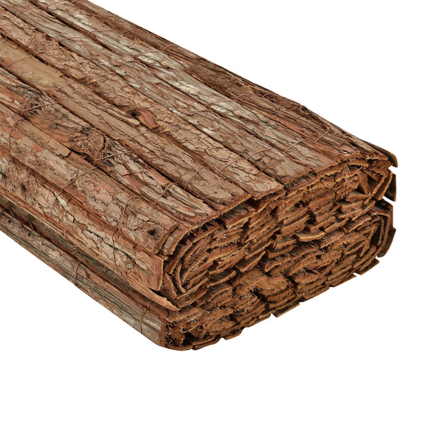 Clôture Brise Vue Écorce / Bois de Saule Plusieurs Tailles [casa.pro]