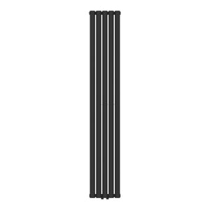 Radiateur à panneaux double Nore 1122 W acier 180 x 30 x 8 cm noir [neu.haus]