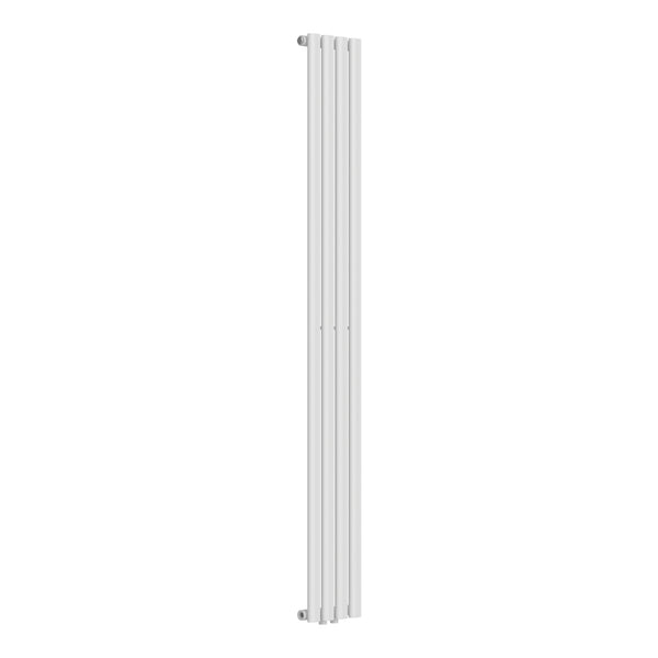 Radiateur à panneau plat Nore 484 W acier 180 x 24 cm blanc [neu.haus]