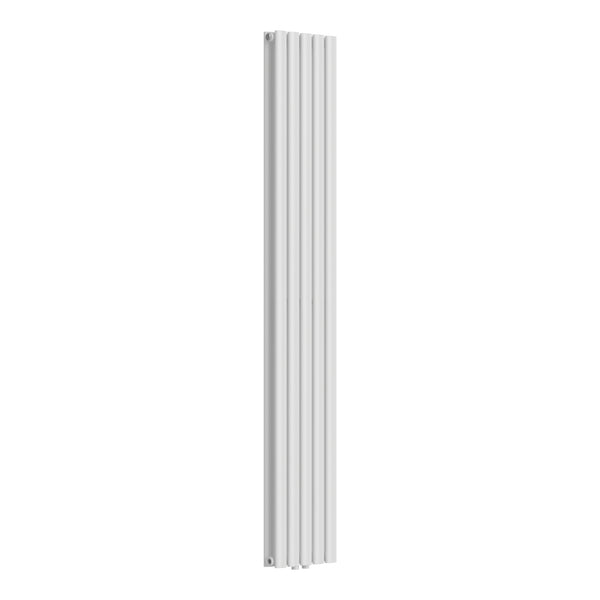 Radiateur à panneaux double Nore 1122 W acier 180 x 30 x 8 cm blanc [neu.haus]
