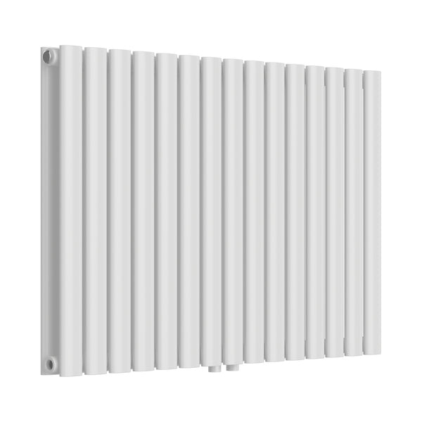 Radiateur à panneaux double Nore 1180 W acier 60 x 90 cm blanc [neu.haus]