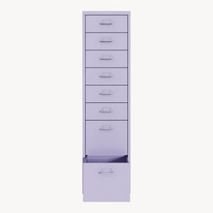 Caisson de bureau Kökar à roulettes avec 8 tiroirs 109 x 28 x 41 cm [en.casa]