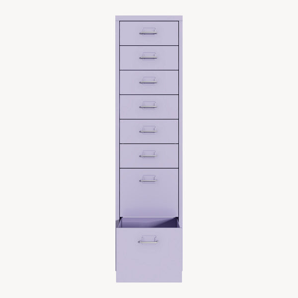 Caisson de bureau Kökar à roulettes avec 8 tiroirs 109 x 28 x 41 cm [en.casa]