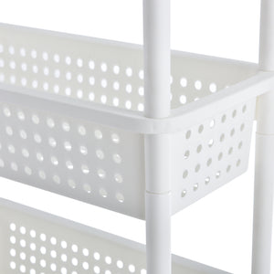 Meuble de rangement à roulettes Plusieurs tailles Blanc [en.casa]