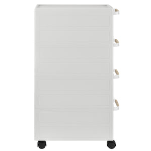 Meuble de rangement à roulettes Plusieurs tailles Blanc [en.casa]