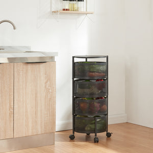 Chariots de service Steigen en différentes couleurs et versions [en.casa] - premiumXL