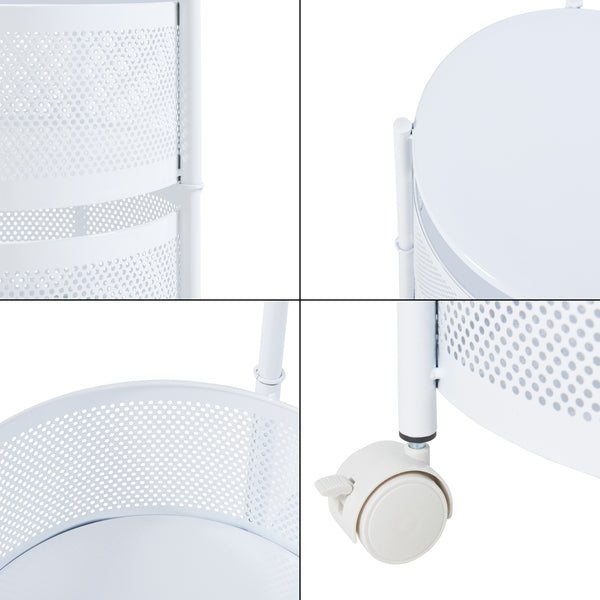 Chariots à roulettes Escalier en différentes couleurs et modèles [en.casa]