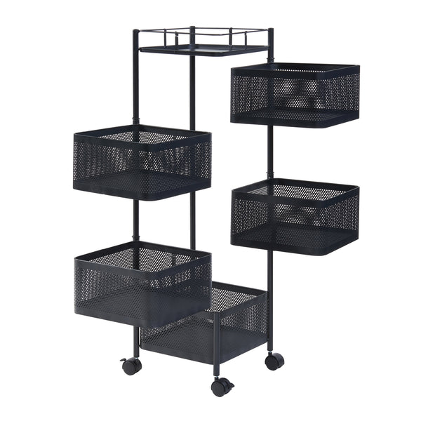 Chariot Sunndal en différentes couleurs et finitions [en.casa]