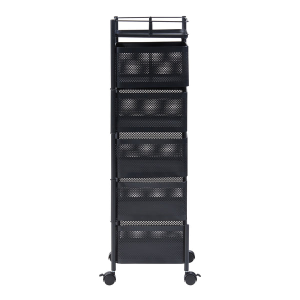 Chariot Sunndal en différentes couleurs et finitions [en.casa]