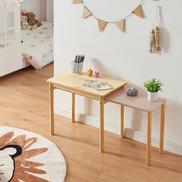 Table enfant Skellefteå 60x38x52 cm [en.casa]