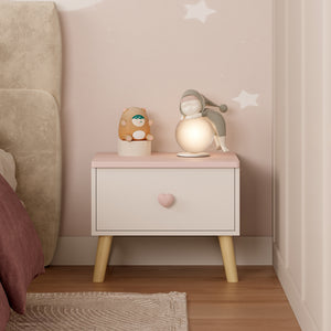Table de chevet pour enfant Sandnes 31 x 38 x 30 cm [en.casa]