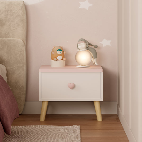 Table de chevet pour enfant Sandnes 31 x 38 x 30 cm [en.casa]