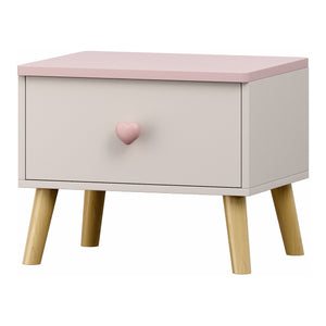 Table de chevet pour enfant Sandnes 31 x 38 x 30 cm [en.casa]