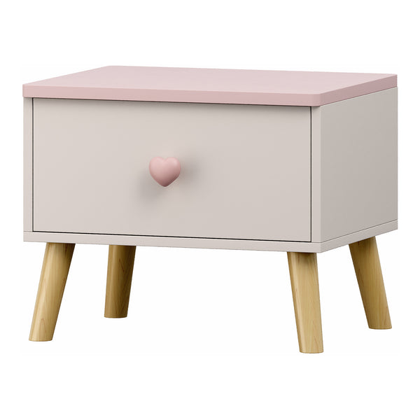 Table de chevet pour enfant Sandnes 31 x 38 x 30 cm [en.casa]