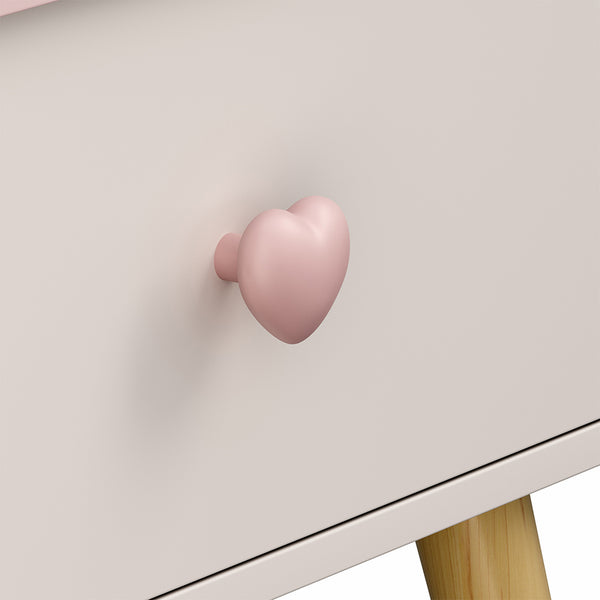 Table de chevet pour enfant Sandnes 31 x 38 x 30 cm [en.casa]