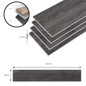 Lot de planches vinyle SPC Okapirg 5 mm NEU.HOLZ