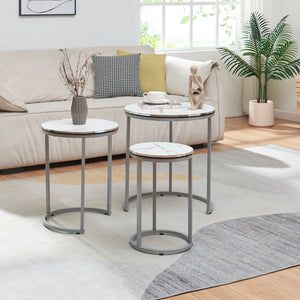 Satztisch Bornholm im 3er Set in versch. Farben [en.casa] - premiumXL