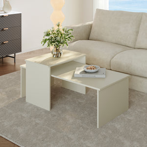 Table d'appoint lot de 2 Sotapim [en.casa]