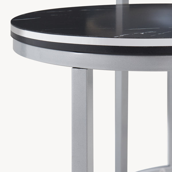 Table gigogne Bornholm en lot de 3 pièces en différentes couleurs [en.casa]