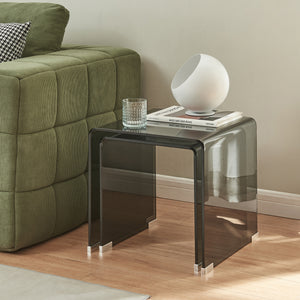 Ensemble de 2 tables gigognes Kariengem [en.casa]