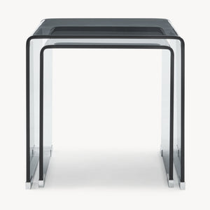 Ensemble de 2 tables gigognes Kariengem [en.casa]