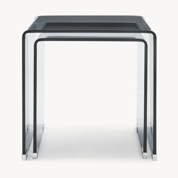 Ensemble de 2 tables gigognes Kariengem [en.casa]