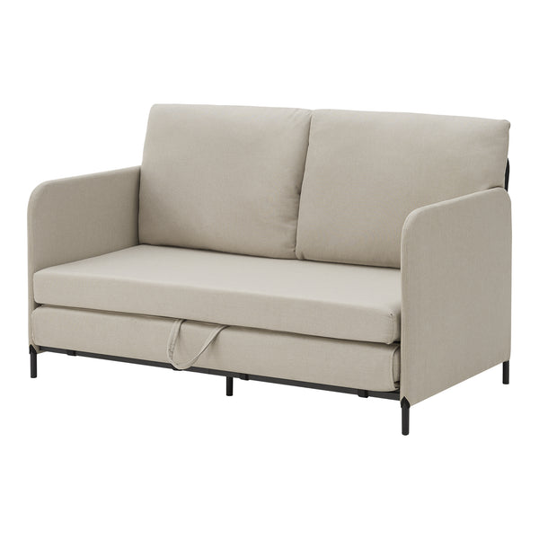 Canapé 2 places convertible Soini 78 x 125 x 67 cm [en.casa]