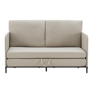 Canapé 2 places convertible Soini 78 x 125 x 67 cm [en.casa]