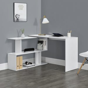 Bureau Gigogne Arendal 77 x 120 x 50 cm [en.casa]