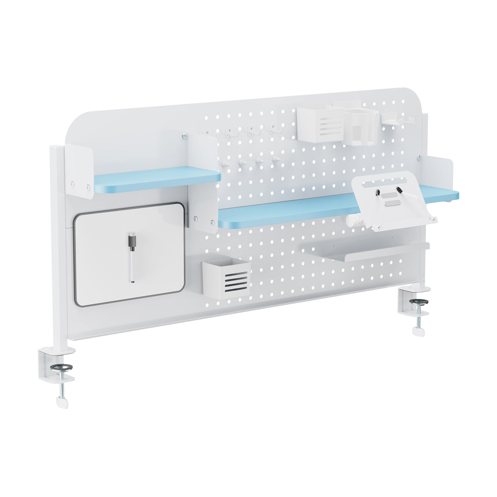 Organisateur de bureau à clipser Sauda 114x68 cm acier [en.casa]