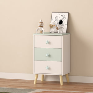 Commode pour enfants Sandnes avec 3 tiroirs [en.casa]